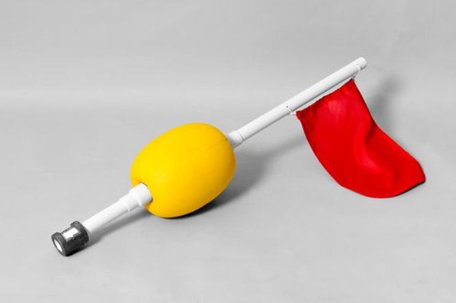Hovedbilde Komplett Flaggbøye  75cm