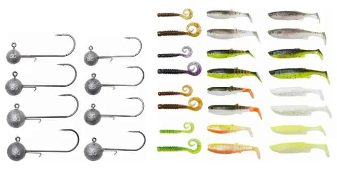 Hovedbilde Savage Gear Perch Academy Kit Mixed Colors 32pcs