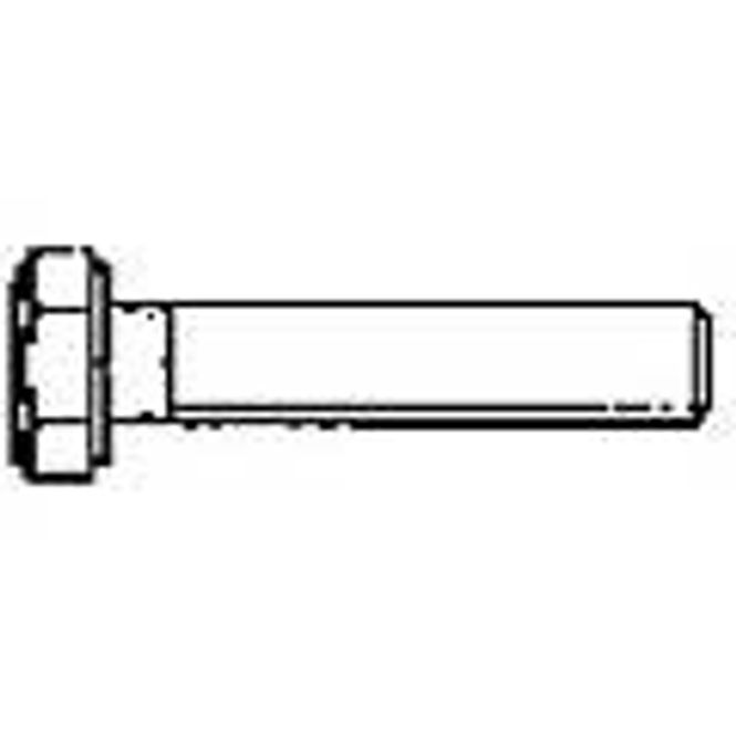 Hovedbilde Bolt m/mutter A4