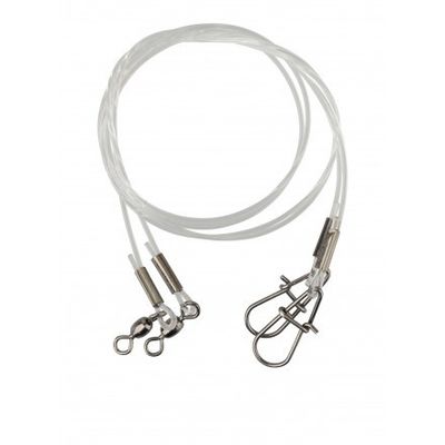 SG Regenerator Trace 100cm 1.0mm 25kg Swivel Needle Snap 3pc