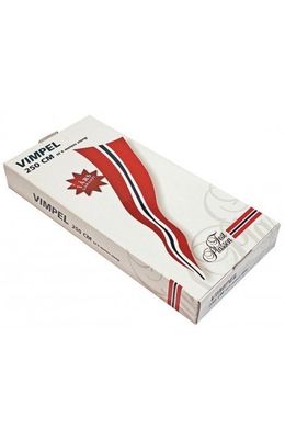 Norsk vimpel 250x61cm 100% polyester