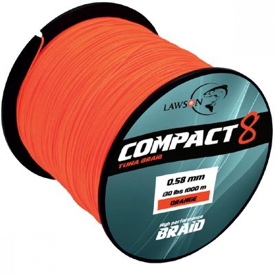 lawson compact 8 tuna braid