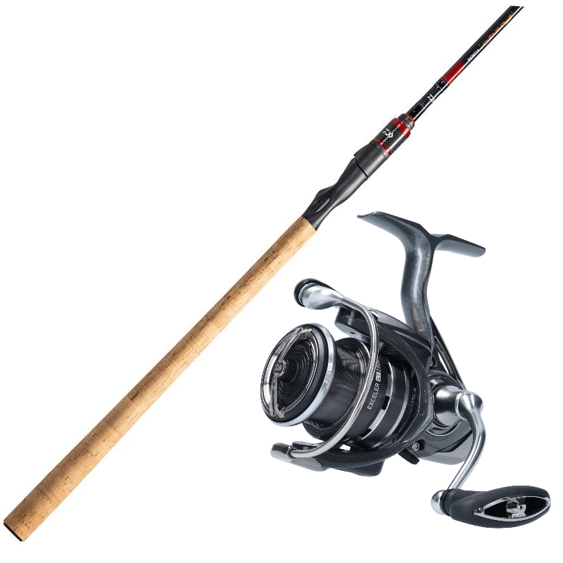 Daiwa Fuego Spin 8,1' 15-60gr - 2 sec/ Daiwa 20 Exceler LT 4000-CP
