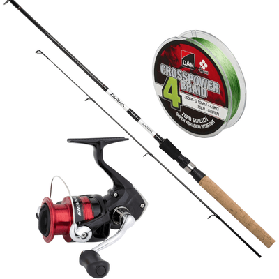 Daiwa Laguna / Shimano Sienna kystfiskepakke 