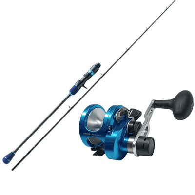Okuma Cavalla + Williamson Solid Carbon Jigging Havfiskepakke 