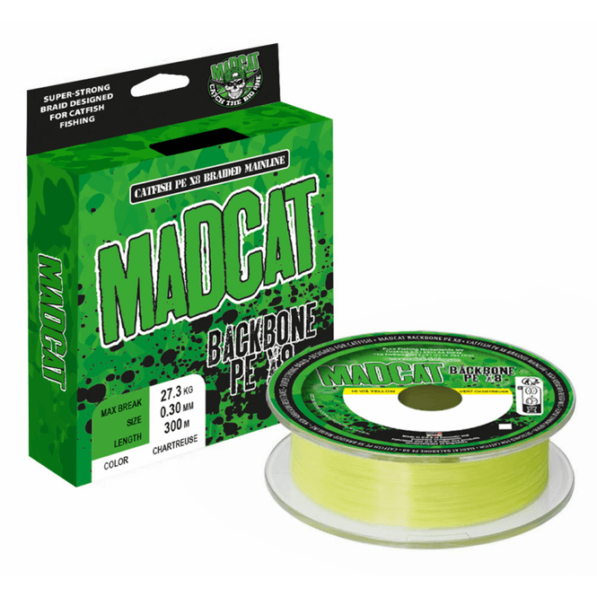Huvudbild MadCat Backbone 8-Braid 300m 0.60mm